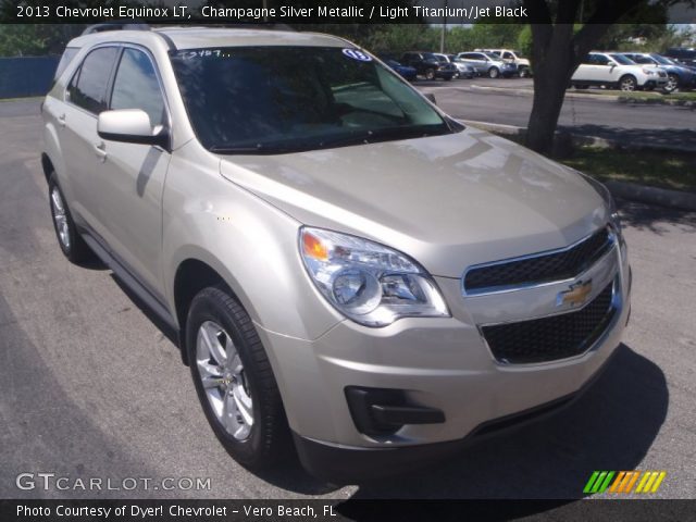 2013 Chevrolet Equinox LT in Champagne Silver Metallic