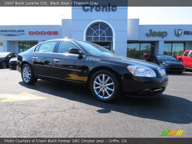 2007 Buick Lucerne CXS in Black Onyx