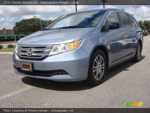 2012 Honda Odyssey EX in Celestial Blue Metallic