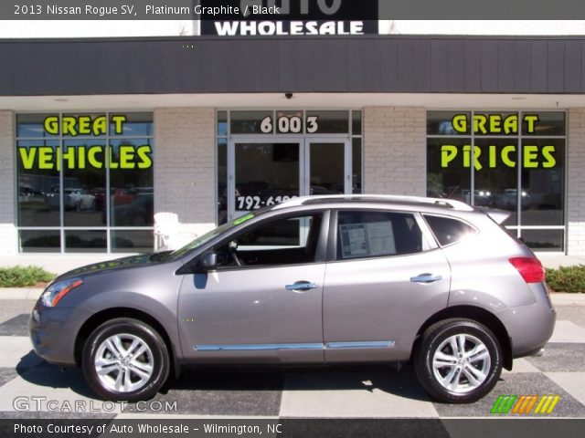2013 Nissan Rogue SV in Platinum Graphite
