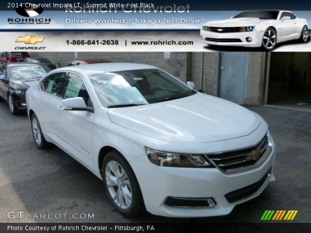 2014 Chevrolet Impala LT in Summit White