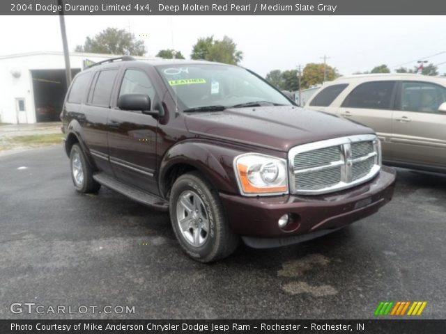 2004 Dodge Durango Limited 4x4 in Deep Molten Red Pearl