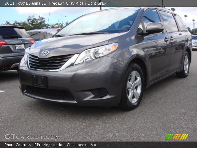 2011 Toyota Sienna LE in Predawn Gray Mica