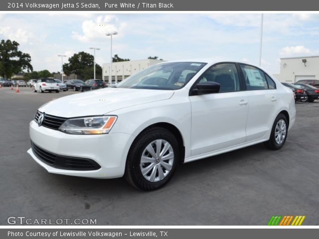 2014 Volkswagen Jetta S Sedan in Pure White