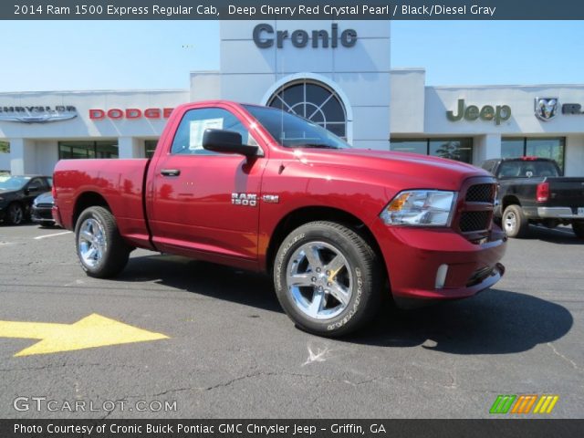 2014 Ram 1500 Express Regular Cab in Deep Cherry Red Crystal Pearl