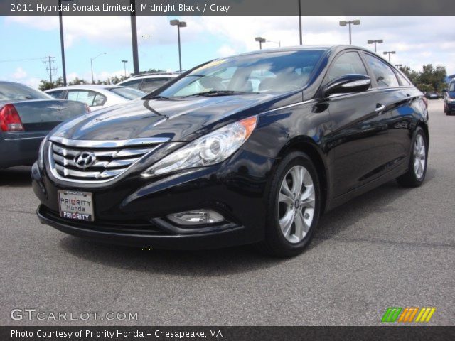 2011 Hyundai Sonata Limited in Midnight Black