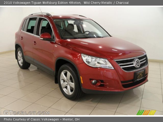 2010 Volkswagen Tiguan Wolfsburg Edition 4Motion in Wild Cherry Metallic