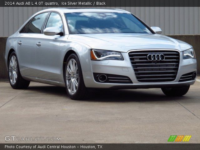 2014 Audi A8 L 4.0T quattro in Ice Silver Metallic