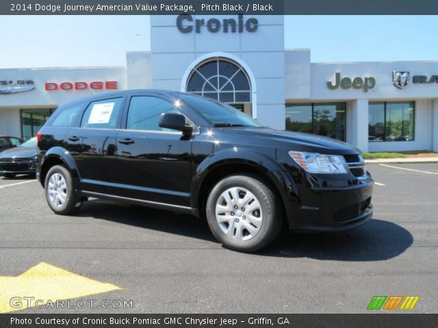 2014 Dodge Journey Amercian Value Package in Pitch Black