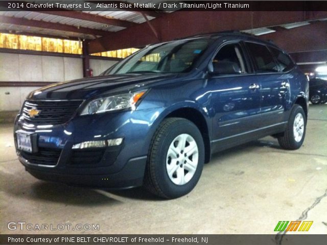 2014 Chevrolet Traverse LS in Atlantis Blue Metallic