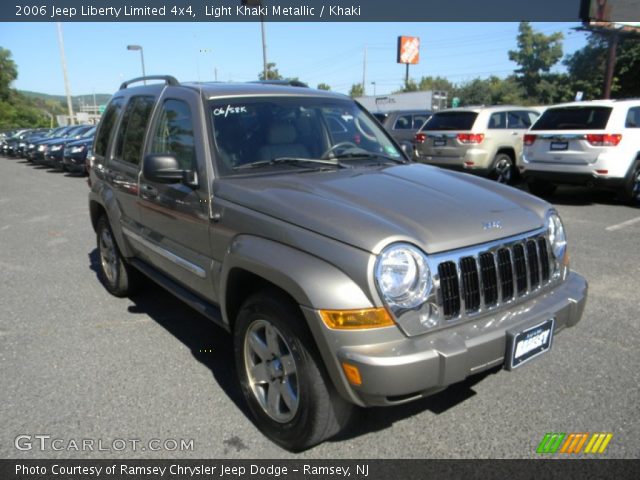 2006 Jeep Liberty Limited 4x4 in Light Khaki Metallic