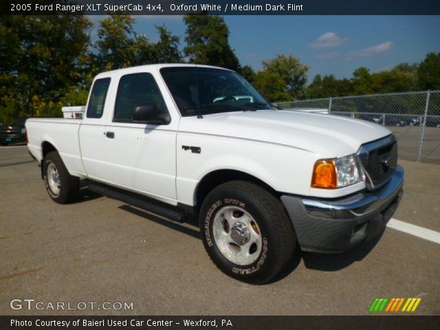 2005 Ford Ranger XLT SuperCab 4x4 in Oxford White