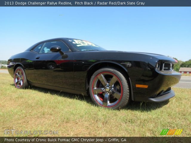 2013 Dodge Challenger Rallye Redline in Pitch Black