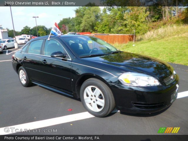 2009 Chevrolet Impala LS in Black