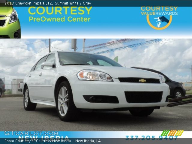 2013 Chevrolet Impala LTZ in Summit White