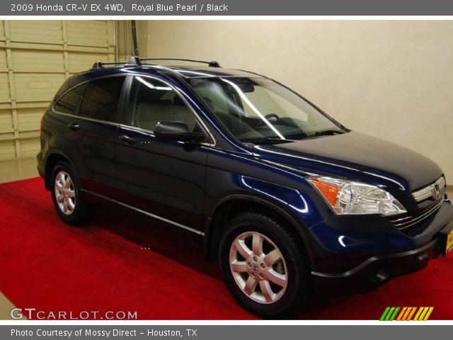 2009 Honda CR-V EX 4WD in Royal Blue Pearl