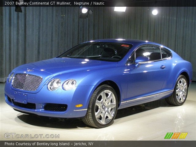 2007 Bentley Continental GT Mulliner in Neptune