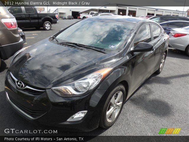 2012 Hyundai Elantra GLS in Midnight Black