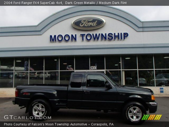 2004 Ford Ranger FX4 SuperCab 4x4 in Dark Green Metallic