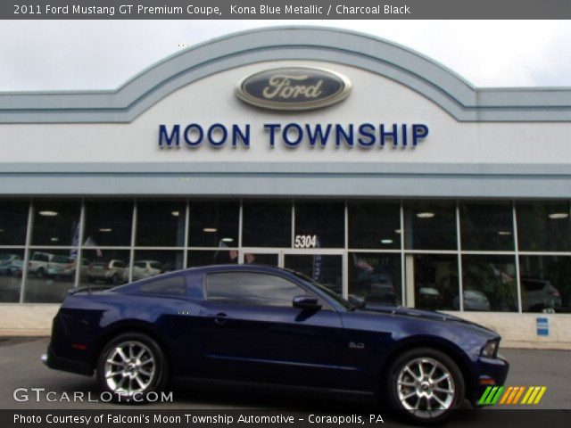 2011 Ford Mustang GT Premium Coupe in Kona Blue Metallic