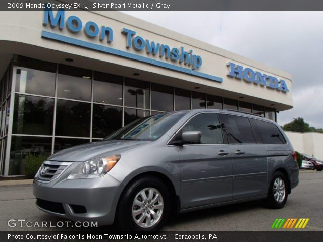 2009 Honda Odyssey EX-L in Silver Pearl Metallic