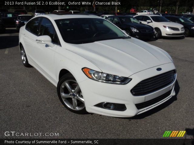 2013 Ford Fusion SE 2.0 EcoBoost in Oxford White