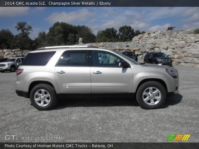 2014 GMC Acadia SLE in Champagne Silver Metallic