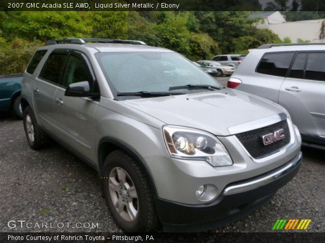 2007 GMC Acadia SLE AWD in Liquid Silver Metallic