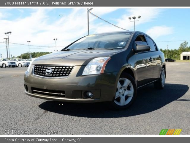 2008 Nissan Sentra 2.0 S in Polished Granite