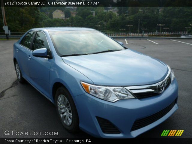 2012 Toyota Camry LE in Clearwater Blue Metallic