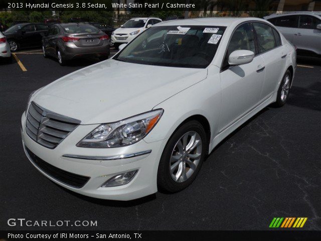 2013 Hyundai Genesis 3.8 Sedan in White Satin Pearl
