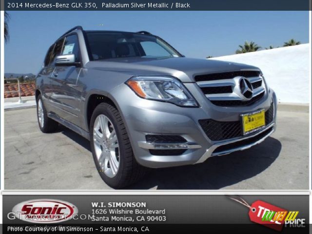 2014 Mercedes-Benz GLK 350 in Palladium Silver Metallic