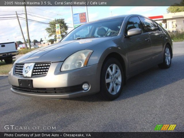 2005 Nissan Maxima 3.5 SL in Coral Sand Metallic