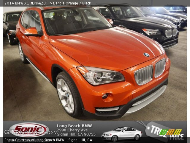 2014 BMW X1 sDrive28i in Valencia Orange