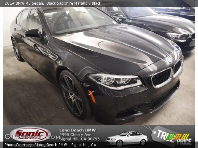 2014 BMW M5 Sedan in Black Sapphire Metallic