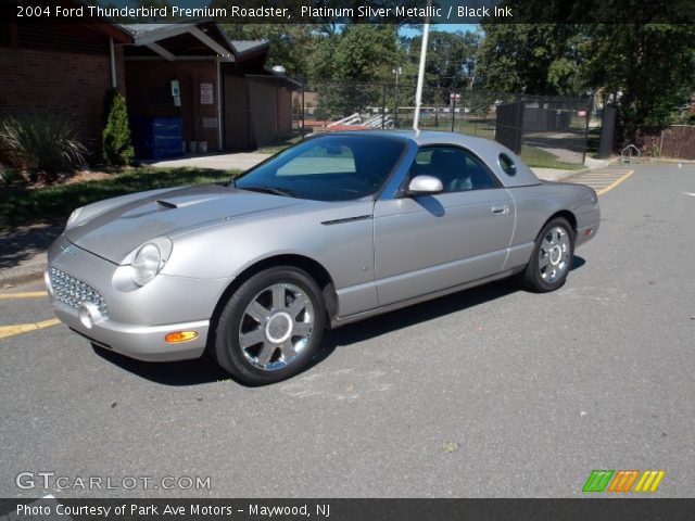 2004 Ford Thunderbird Premium Roadster in Platinum Silver Metallic