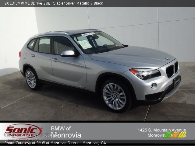 2013 BMW X1 sDrive 28i in Glacier Silver Metallic