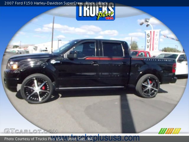 2007 Ford F150 Harley-Davidson SuperCrew in Black