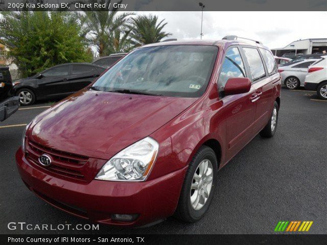 2009 Kia Sedona EX in Claret Red