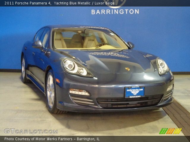 2011 Porsche Panamera 4 in Yachting Blue Metallic