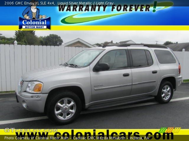 2006 GMC Envoy XL SLE 4x4 in Liquid Silver Metallic
