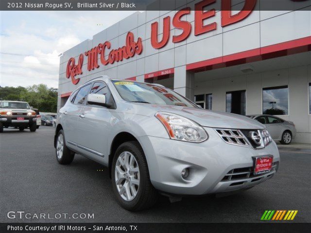 2012 Nissan Rogue SV in Brilliant Silver