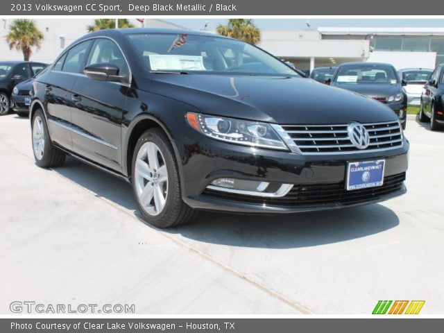 2013 Volkswagen CC Sport in Deep Black Metallic