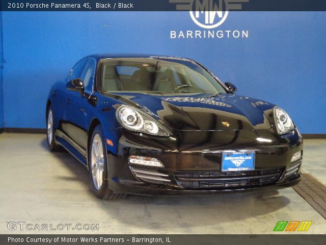 2010 Porsche Panamera 4S in Black