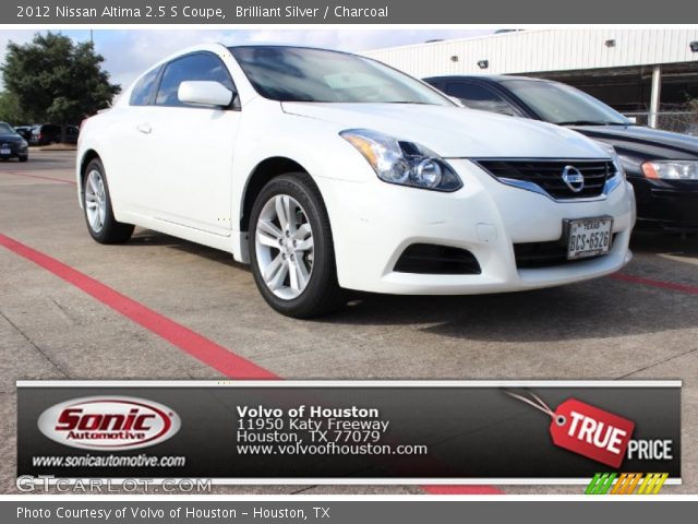 2012 Nissan Altima 2.5 S Coupe in Brilliant Silver