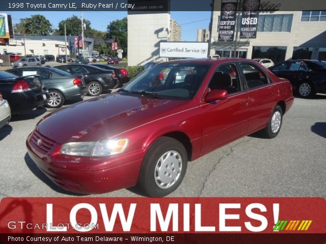 1998 Toyota Camry LE in Ruby Pearl
