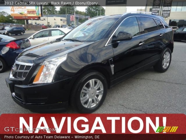 2012 Cadillac SRX Luxury in Black Raven