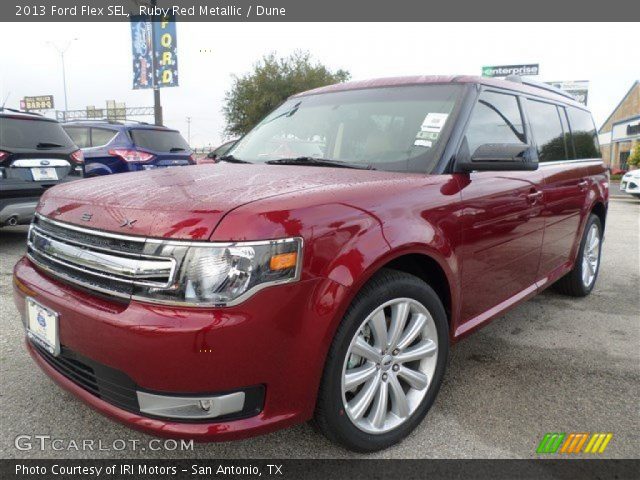 2013 Ford Flex SEL in Ruby Red Metallic