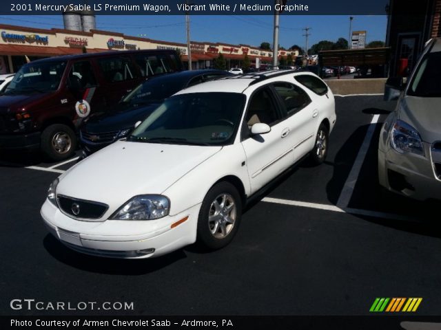 2001 Mercury Sable LS Premium Wagon in Vibrant White