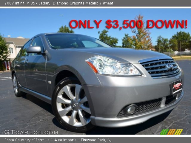 2007 Infiniti M 35x Sedan in Diamond Graphite Metallic